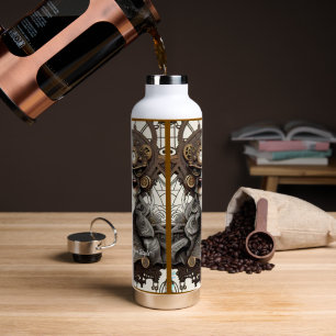 Steampunk waterfles