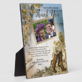 Steampunk Wedding by the Zee Dank u wel Fotoplaat (Zijkant)