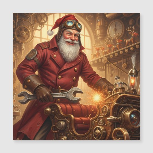  Steampunk Weihnachtsmann Werkstatt (Voorkant)