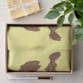 Steampunk Winged hart met tandwielen Thunder_Cove Tissuepapier (Geschenk)