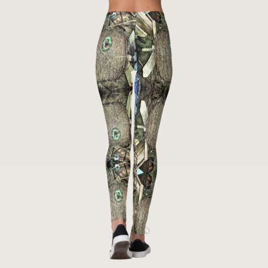 STEAMPUNK WIRE ROLL LEGGINGS (Achterkant)