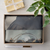 Steampunk Woman Decoupage v4 Tissuepapier (Geschenk)