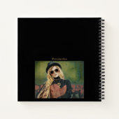 Steampunk Woman Plato Citation Black Journal (Dos)