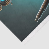 Steampunk woman Ready or not v7.1 Tissuepapier (Detail)