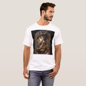 Steampunk Woman T-shirt (Voorkant volledig)