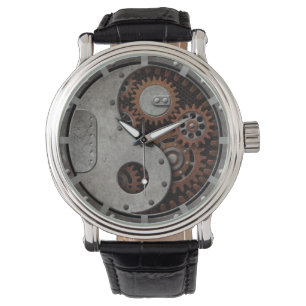Steampunk Yin Yang Horloge