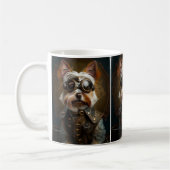 Steampunk Yorkie Coffee Mug (Gauche)
