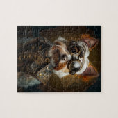 Steampunk Yorkie Puzzle (Horizontal)