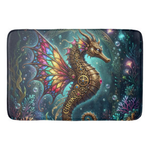 Steampunk Zeepaardje – Betoverde Onderwater Fantas Badmat