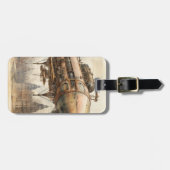  Steampunk Zeppelin (12) Bagagelabel (Voorkant horizontaal)