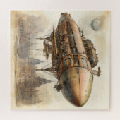  Steampunk Zeppelin (12) Legpuzzel (Horizontaal)