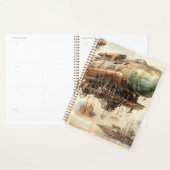 Steampunk Zeppelin (4) Planner (Display)