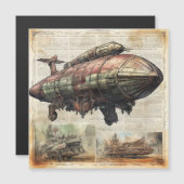  Steampunk Zeppelin (6) (Voorkant / Achterkant)