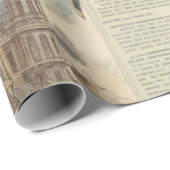 Steampunk Zeppelin (7) Tissue Paper Cadeaupapier (Rol Hoek)