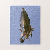 STEAMPUNK ZEPPELIN BLIMP JIGSAW PUZZZLE LEGPUZZEL (Verticaal)