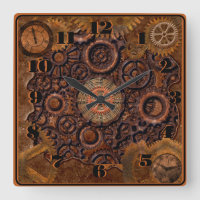 Steampunk Zwart, Messing, Bruin