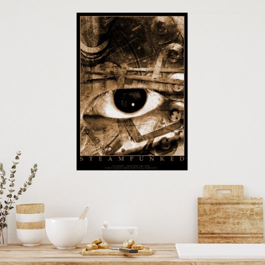 Steampunked Poster (Keuken)