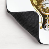 Steampunkhoofd met manometer muismat (Hoek)