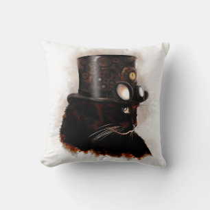 Steampunkkat Kussen