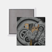 Steampunkmachines Magneet (Voorkant / Achterkant)