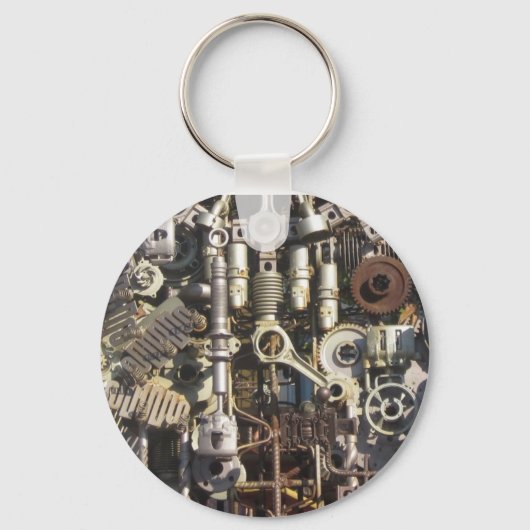 Steampunkmachines Sleutelhanger (Voorkant)