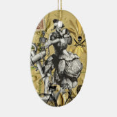  steampunkpiraat keramisch ornament (Rechts)