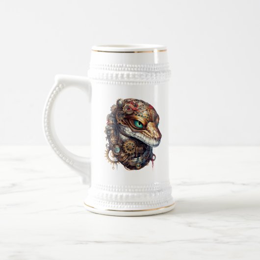steampunkslang bierpul (Links)