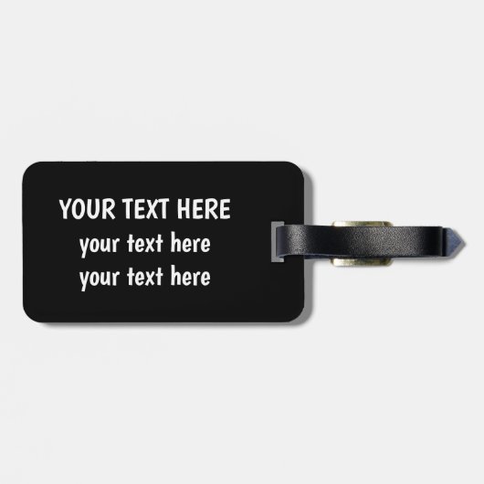 Steampunkvleugels Bagagelabel (Achterkant horizontaal)