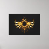 Steampunkvleugels Canvas Afdruk (Voorkant)