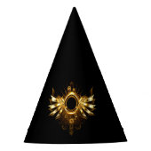 Steampunkvleugels Feesthoedjes (Voorkant)