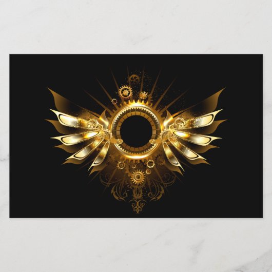 Steampunkvleugels Flyer (Voorkant)