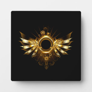 Steampunkvleugels Fotoplaat