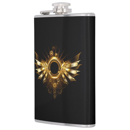 Steampunkvleugels Heupfles (Links)