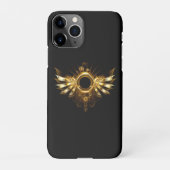 Steampunkvleugels iPhone Hoesje (Achterkant)