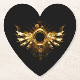 Steampunkvleugels Kartonnen Onderzetters