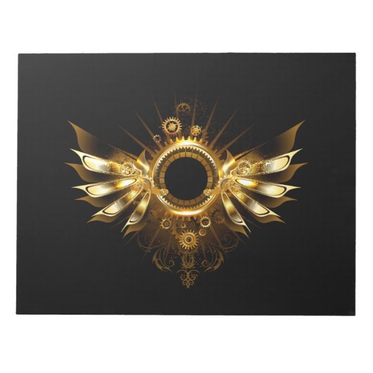 Steampunkvleugels Notitieblok (Voorkant)