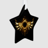 Steampunkvleugels Ornament (voorkant)