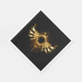 Steampunkvleugels Servet (Hoek)