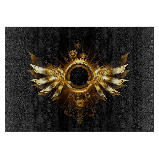 Steampunkvleugels Snijplank (Voorkant)