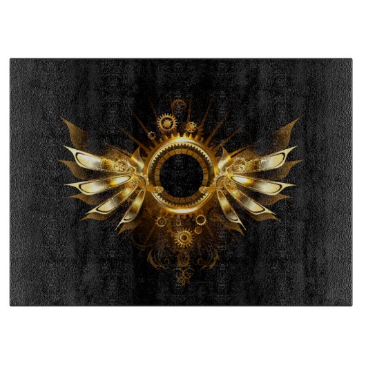 Steampunkvleugels Snijplank (Voorkant)