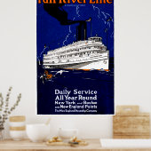 Steamship Line 1910 Herfst Poster (Keuken)