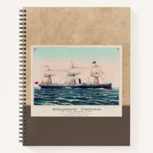 Steamship Victoria of the Anchor Line, 1876 Notitieboek