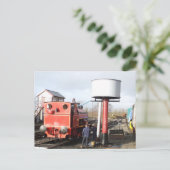 STEAMTREIN BRIEFKAART (Staand voorkant)