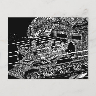 STEAMTREIN BRIEFKAART