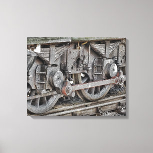 STEAMTREIN CANVAS AFDRUK