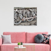STEAMTREIN CANVAS AFDRUK (Insitu (Woonkamer))