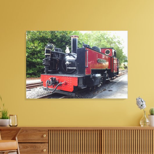 STEAMTREIN CANVAS AFDRUK (Insitu (Woonkamer))