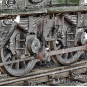 STEAMTREIN CANVAS AFDRUK