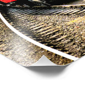 STEAMTREIN FOTO AFDRUK (Hoek)