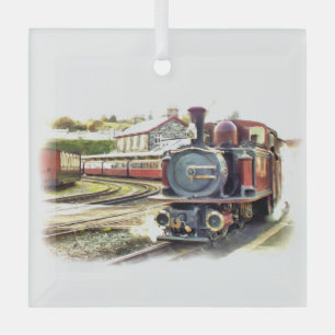 STEAMTREIN GLAS ORNAMENT